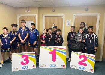 U13 Table Tennis County Champions